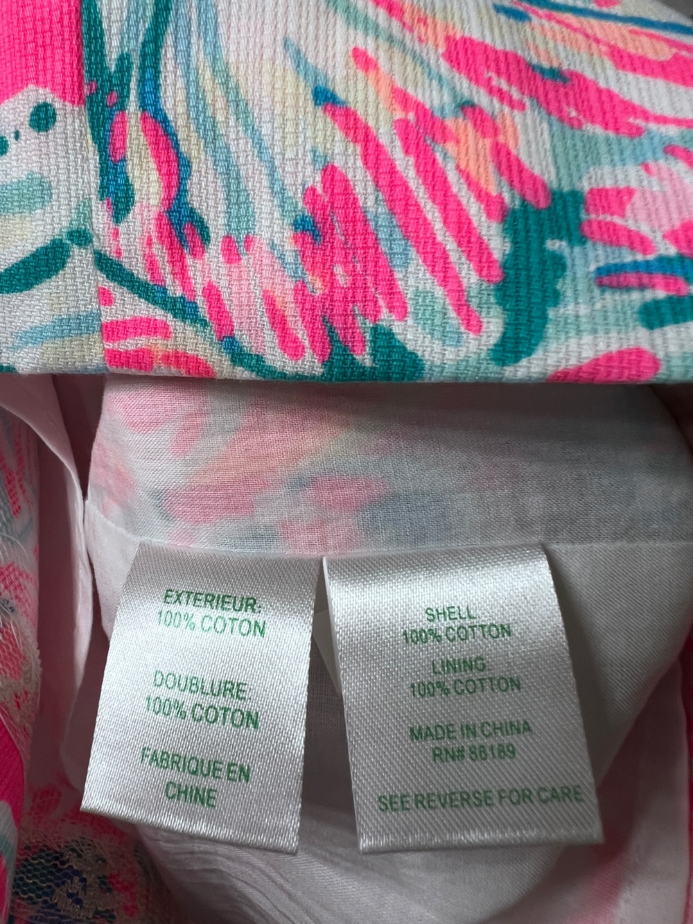 NWT Lilly Pulitzer Pink, Teal & Blue Floral Shift Dress - Picture 4 of 6